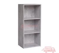 Libreria colorata componibile multiuso modulare 42x29x89H 3 Ripiani Easy Kit