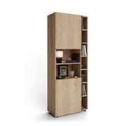 Libreria Componibile Romina (76,8 x 200 cm), Rovere Naturale