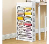 Libreria con 5 ripiani, per manga e libri, design ecologico in polipropilene, funzionale per decorare la casa