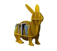 Libreria creativa for bambini, libreria in legno a forma di animale, decorazione for la cameretta dei bambini o portariviste for soggiorno, studio, camera da letto(Color1,S)