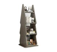 Libreria creativa, libreria da terra girevole a 360°, scaffale aperto for bambini con spazio di archiviazione a strati, salvaspazio, adatta for soggiorno, camera da letto e studio(Color1)