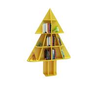 Libreria creativa, mobiletto portaoggetti indipendente a forma di albero, libreria angolare, adatta for la scuola e la famiglia(Color2)