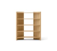 Libreria Crescent H173 Impiallacciato Laccato
