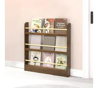 Libreria da parete per bambini, a 3/4/5/6 ripiani, design salvaspazio anti-dumping, per giocattoli, libri e CD, ideale per la stanza dei bambini e lo spazio abitativo