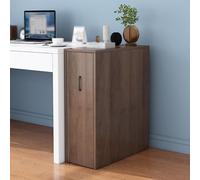 Libreria da pavimento con cassetto estraibile, armadietto mobile estraibile con porta antipolvere, organizer nascosto per ufficio, camera da letto, soggiorno