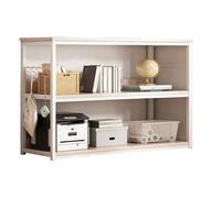 Libreria da pavimento con ripiani portaoggetti, autoportante, ad angolo, per casa, ufficio e decorazione della stanza