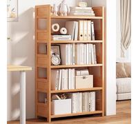 Libreria da pavimento minimalista, ampia e moderna, combinazione multistrato per soggiorno, camera da letto, balcone organizzazione