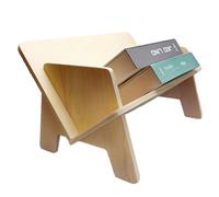 Libreria da scrivania - Accessori di stoccaggio, Scrivania da scaffale | Espositore per riviste, piccoli scaffali in legno per libri, scaffalature per libri, organizzatore di libri d