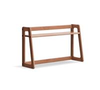 Libreria da scrivania, organizer da scrivania in legno e scaffale portaoggetti per ufficio e studio, gabbia aperta per scrivanie per computer, mensola in legno compatta per dormitorio universitario