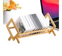 Libreria Da Scrivania - Organizzatore | Espositore Da Tavolo Inclinato Da 700 G, Libreria In Legno Compatta Antiscivolo Per Contenere Diari E Riviste Per La Disposizione Del Soggiorno Di Casa