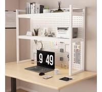 Libreria da scrivania, per casa, ufficio, dormitorio, ripiano singolo da 58,4 cm, contenitore robusto