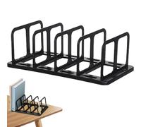 Libreria da tavolo - organizzatore di file desktop staccabile, rack di archiviazione in legno compatto per libri, cartelle e riviste | Scrivania per uffici per scaffali sicuri salvati, area di lavoro