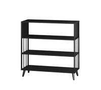 Libreria Da Terra, Semplice Scaffale Portaoggetti, Semplice Arte Del Ferro, Aperta Da Terra, Adatta For Soggiorno, Cucina E Ingresso(4-layer 120cm long)