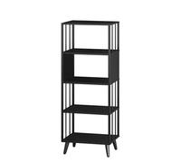 Libreria Da Terra, Semplice Scaffale Portaoggetti, Semplice Arte Del Ferro, Aperta Da Terra, Adatta For Soggiorno, Cucina E Ingresso(5-layer 60cm long)