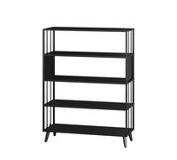 Libreria Da Terra, Semplice Scaffale Portaoggetti, Semplice Arte Del Ferro, Aperta Da Terra, Adatta For Soggiorno, Cucina E Ingresso(6-layer 120cm long)