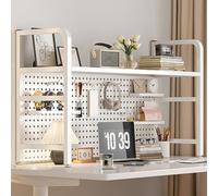 Libreria da ufficio a 3 ripiani, in metallo, per casa e ufficio, elegante libreria per una gestione efficiente dello spazio, ideale per lavoro o studio