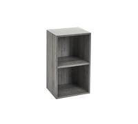 Libreria Design Moderna Scaffale 2 Ripiani in Legno di Truciolato,Casa,Ufficio