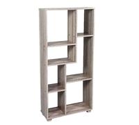 Libreria Design Moderna Scaffale 7 Ripiani ROVERE Casa Ufficio OLMO 1276024cm