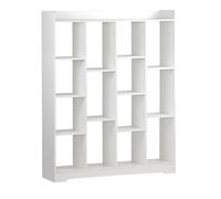 Libreria design moderno 150x120 cm Bianca