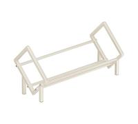 Libreria Desktop - Libreria Da Tavolo In Acciaio A Carbonio Inclinabile, Organizzatore Di Scrivania A Risparmio | 15.7 In Libreria Per Ufficio, Casa, Soggiorno, Robusto Rack Di Archiviazione Desk