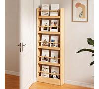 Libreria Dietro Porta,Libreria Montessoriana per Bambini da Parete,Scaffale 10 cm Profondità,Scaffale con Scomparti e Ripiani Aperti,Organizzatore,for Camera da Letto,Bambini,Soggiorno Studio