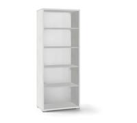 Libreria Doppia Scaffali Moderna Ripiani 5 Vani Parete Colonna Casa Ufficio ITA