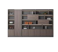 Libreria e schedario moderno e minimalista per ufficio esecutivo scrivania in legno Sto Solut 2,8 m / 110in di larghezza ideale per uso privato e reception aziendale