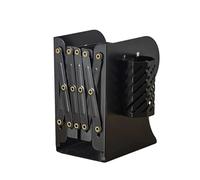 Libreria espandibile - Scrivania portaoggetti nizer con portapenne, design creativo a colori, regolabile in metallo, mensola pieghevole per libri, perfetta per ufficio, casa, studio