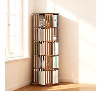 Libreria Girevole 360 Gradi,libreria Rotante,libreria Girevole Liberty per Camera da Letto, Studio