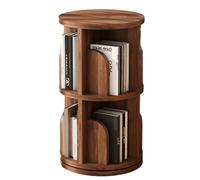 Libreria girevole a 360° a 5 ripiani, moderna espositore con r, per casa, soggiorno, ufficio e studio, elegante nizer verticale per libri e decorazioni