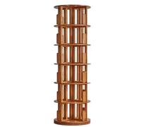 Libreria girevole a 360°, in legno massello multistrato, può contenere oltre 300 libri, capacità 20 kg, design dal pavimento al soffitto, ideale per la camera dei bambini, elegante contenitore per la