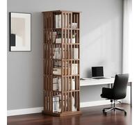 Libreria Girevole,libreria Girevole 360 Gradi,libreria Rotante per Camera da Letto, Studio