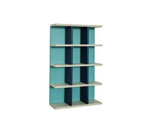 Libreria Hübsch Galaxy Turchese/ Blu/ Grigio