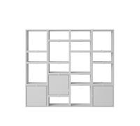 Libreria Impilabile Configurazione 4 Grigio