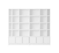 Libreria Impilabile Muuto Configurazione 1 Bianco