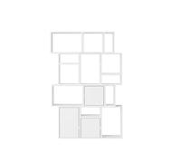 Libreria Impilabile Muuto Configurazione 2 Bianco