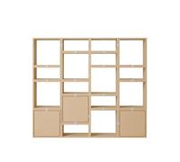 Libreria Impilabile Muuto Configurazione 4 Rovere