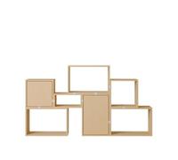 Libreria Impilabile Muuto Configurazione 6 Rovere