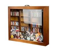 Libreria In Legno In Miniatura - Tiny Bookcasee In Legnoss, Scatole Decorative Giocattoli Artigianali | Incantevoli Miniature Legnos Scaffale Per Mobili In Legno, Scaffale Per Il Calo Dello Stress Per