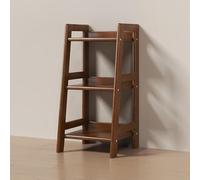 Libreria In Legno Massello Di Faggio, Semplice Scaffale Metallo Garage Per Riporre Oggetti Vari, Scaffale Multistrato Multifunzionale(Brown,70 * 36 * 92cm)