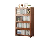 Libreria in legno, mobiletto moderno con ante, espositore for librerie moderne, libreria alta, 30 cm di larghezza(L80*H142*W30cm Teal)