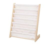 Libreria in legno per bambini, 75 cm, scaffale per la camera dei bambini, espositore per libri da colorare e giocattoli, durevole ed elegante