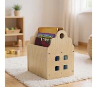 Libreria in legno per bambini, libreria Montessori, adatta per camera dei bambini, asilo nido e aula, libreria per bambini, libreria per asilo, libreria per bambini, organizzazione dei giocattoli, mob