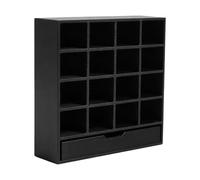 Libreria in Miniatura - 12 Scomparti Leggera Mobili Dettagliati | Scaffale Archiviazione Miniature Casa Delle Bambole,Per Appassionati, Giocatori, Ragazzi, Compleanni e Feste