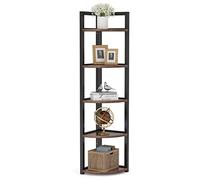Libreria indipendente organizer per interni ad angolo libreria a 5 strati rack di stoccaggio scaffale espositore scaffale per piante scaffale adatto per soggiorno studio ufficio (colore: A) (A)
