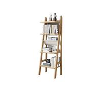 Libreria indipendente organizer trapezoidale libreria a 5 strati scaffale per libri scaffale decorativo espositore adatto per soggiorno, camera da letto, studio ufficio (colore: A) (B)