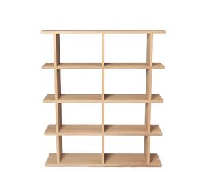 Libreria Kona 2x4 Naturale