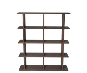 Libreria Kona 2x4 Rovere Tinto Scuro