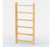 LIBRERIA LEGNO MASSELLO PINO SCAFFALE UFFICIO COLORE NOCE/ONTANO/ROVERE/NATURALE