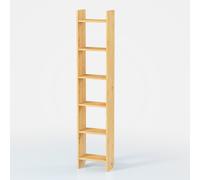 LIBRERIA LEGNO MASSELLO PINO SCAFFALE UFFICIO COLORE NOCE/ONTANO/ROVERE/NATURALE